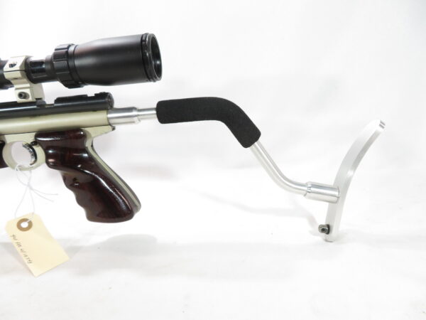 Crosman 1377 .177 cal Pump Pistol w/ custom stock and scope SKU 11226.18 - Image 2
