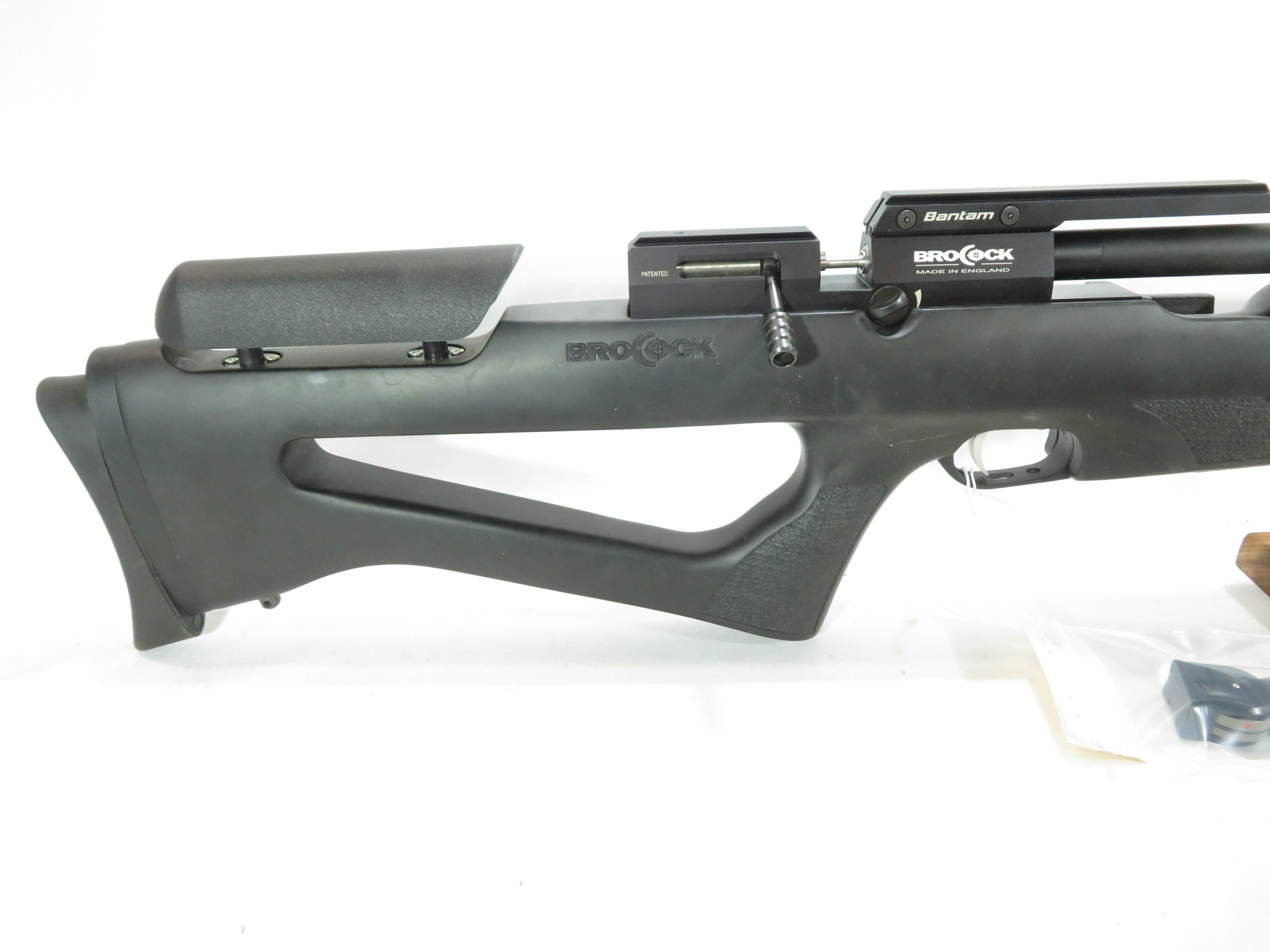 Used Brocock Bantam .25 Synthetic Stock w/ moderator SKU 11326.13