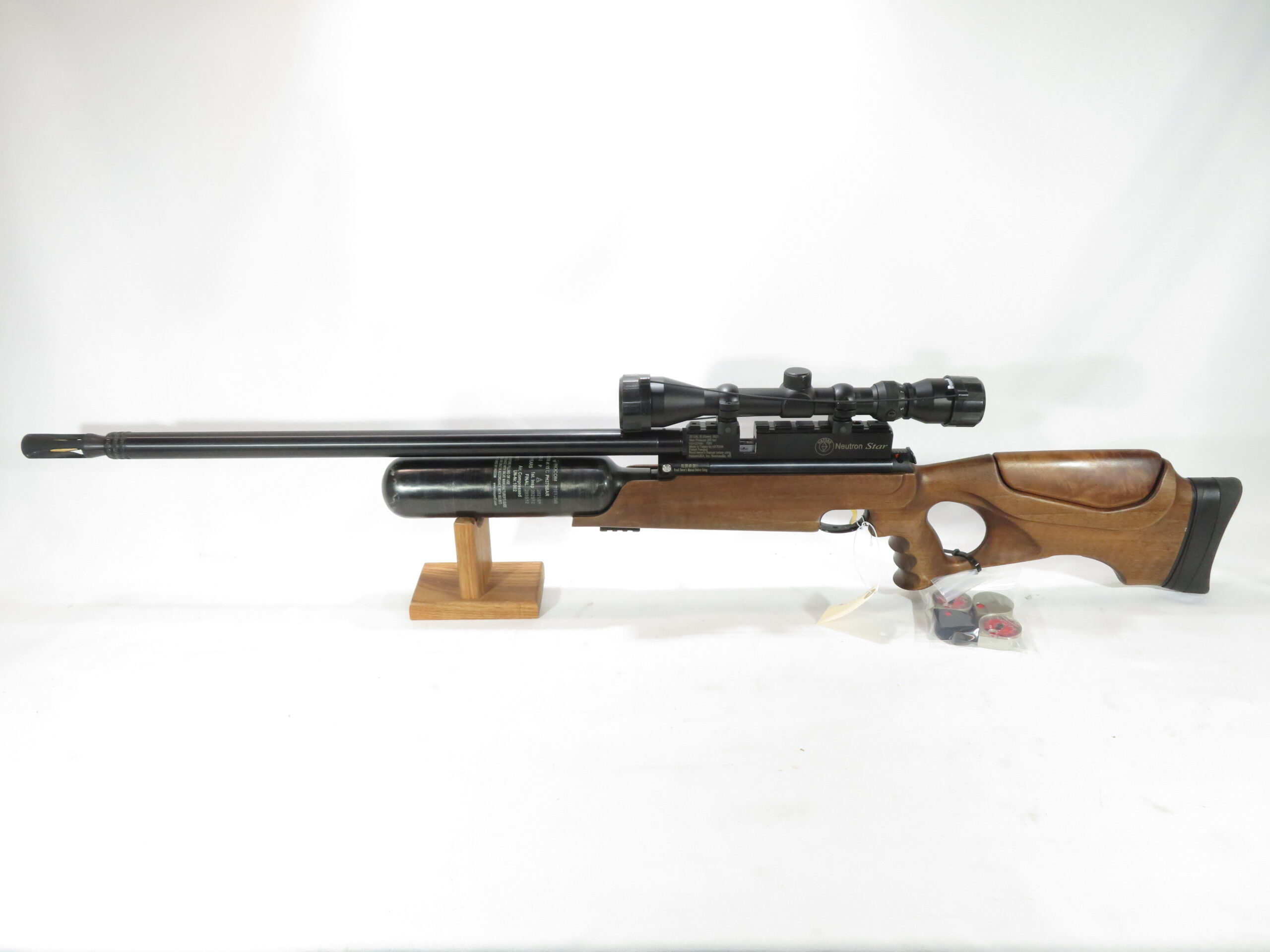 Used Hatsan Neutron Star .25 w/ Air Stripper and Bushnell 3-9x40 Scope SKU 21026.1