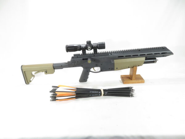 Umarex AirJavelin Pro PCP Arrow Rifle with Scope and 12 Arrrows SKU 21226.3