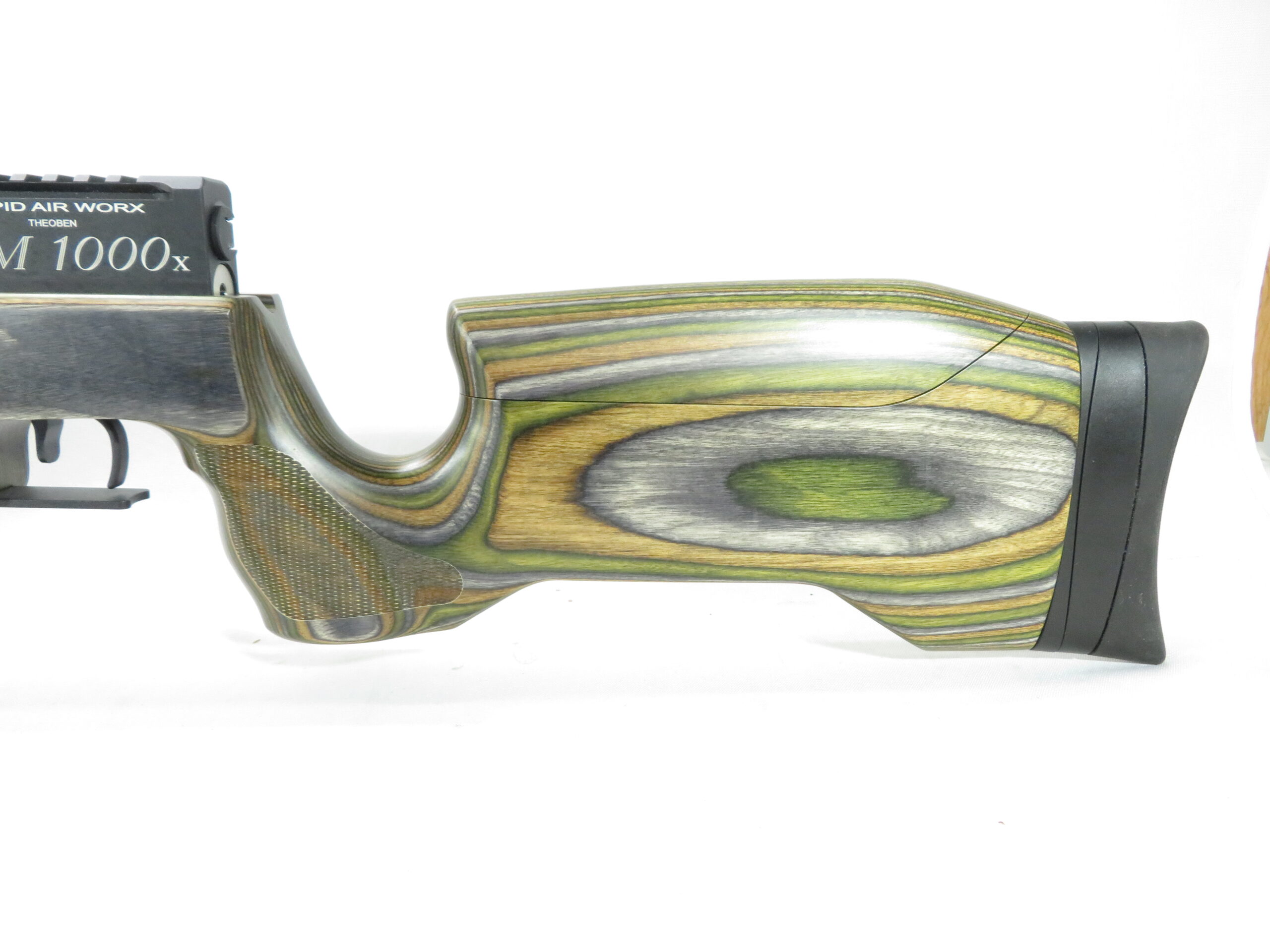 USED RAW HM1000x LRT Air Rifle, Camo Laminate Used .25 caliber SKU 3526.7