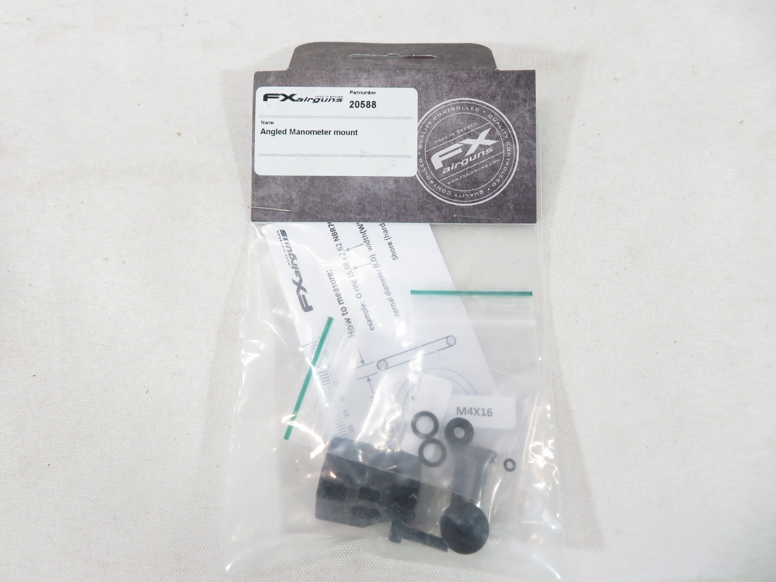 FX Angled Manometer Mount 20588