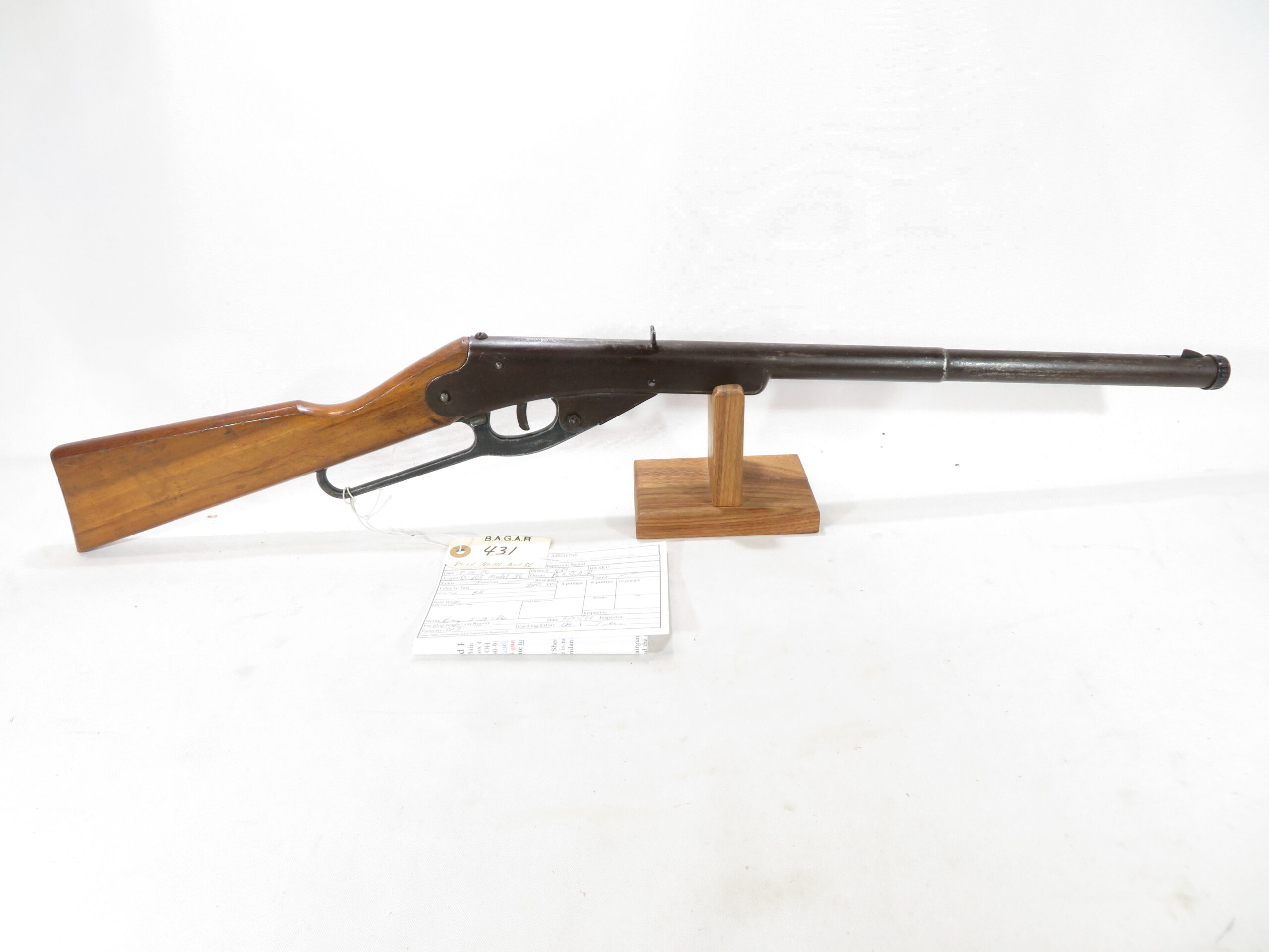 Daisy 102 Model 36 BB Gun Mfg 1942 and 1945-47 SKU 6226.6