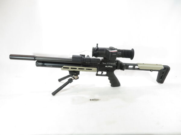 Used Air Venturi Alpha Compact Tube .22 w/ Sightmark Nightvision scope and Bi-pod SKU DA6226.10