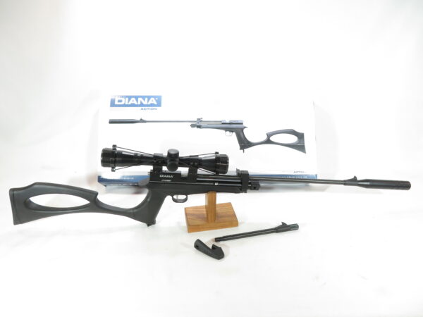 Used Diana Chaser CO2 Air Rifle Kit .22 caliber  SKU 6426.1
