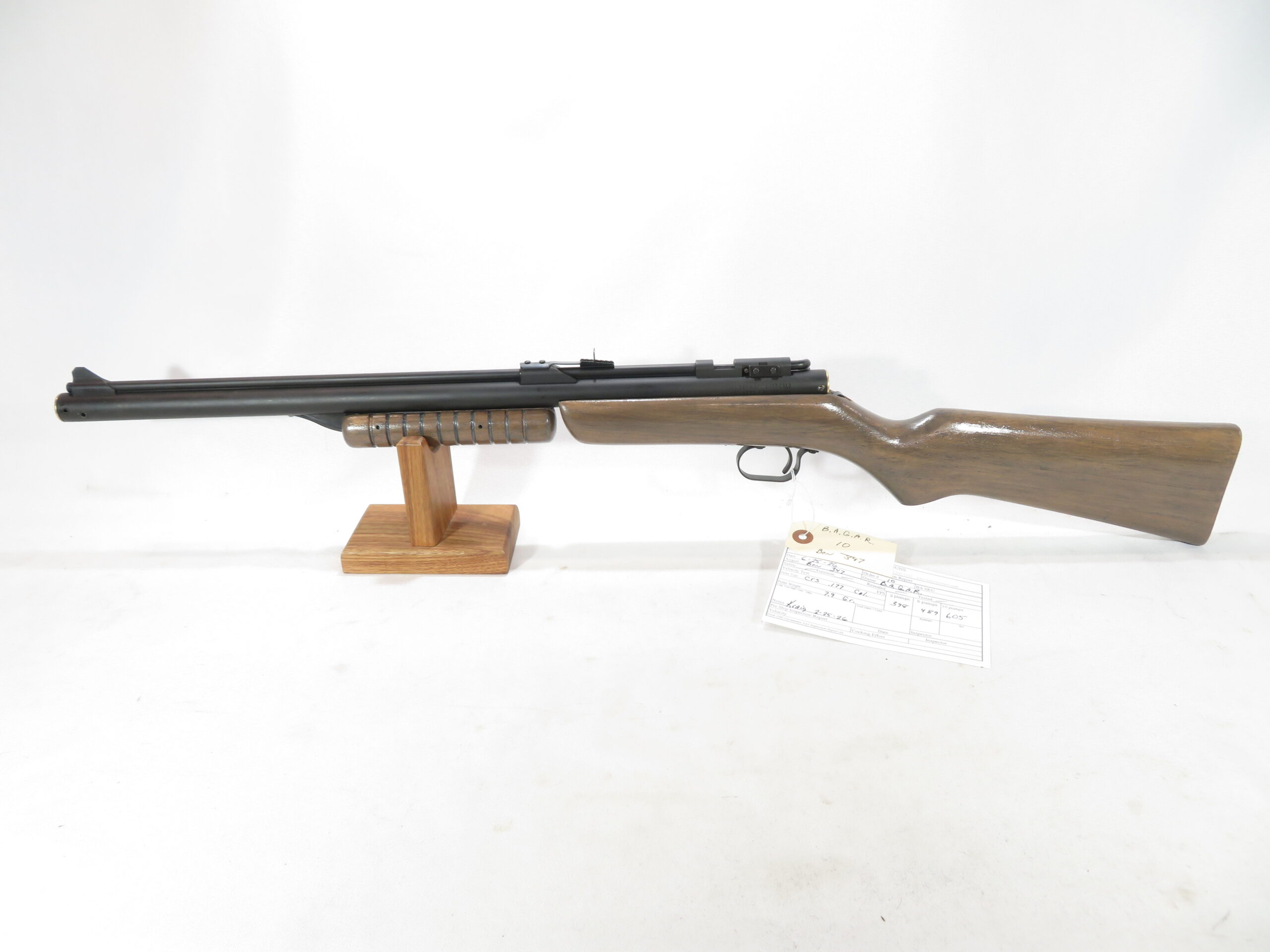 Benjamin Model 347 Air Rifle   Mfg 1969-1992 SKU 63026.5