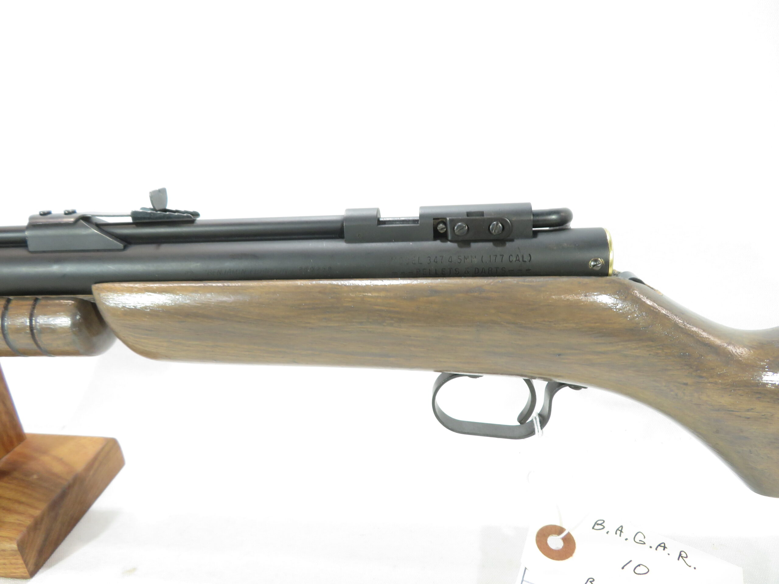 Benjamin Model 347 Air Rifle   Mfg 1969-1992 SKU 63026.5