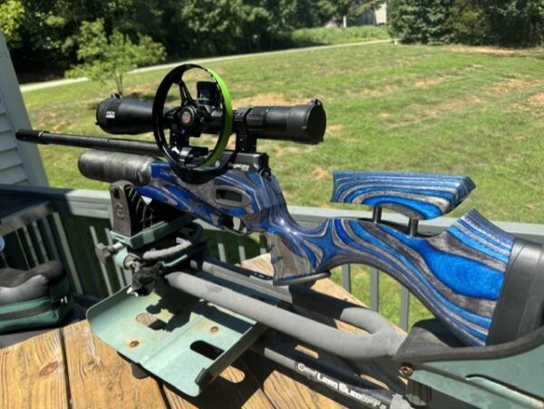 Used Daystate Red Wolf Midnight Blue .177 w/ Sightron S6 Scope SKU 71626.1 - Image 2