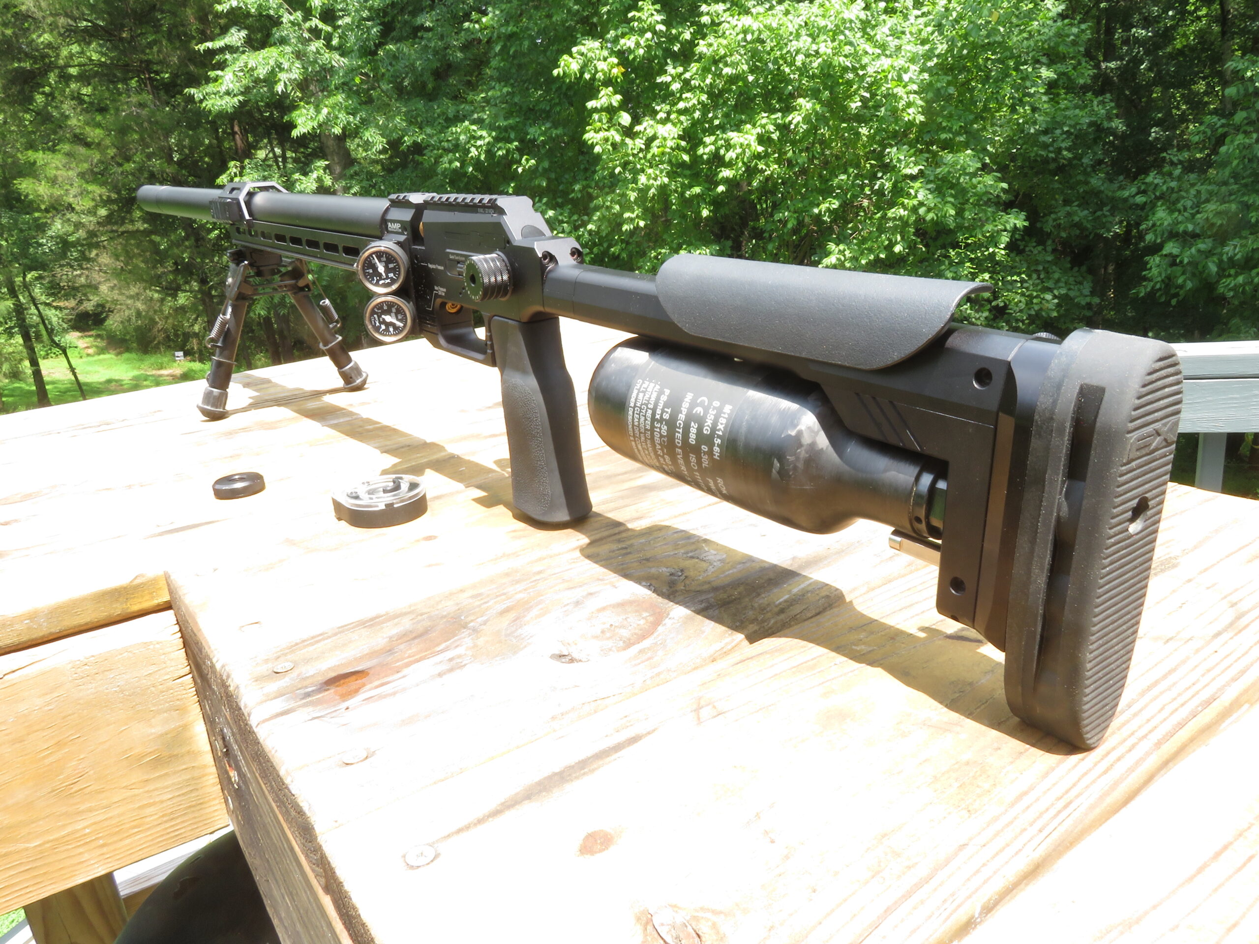Used FX Panthera, 700mm, .30  +1 mag, FX Moderator, and Bi-pod SKU 8526.1
