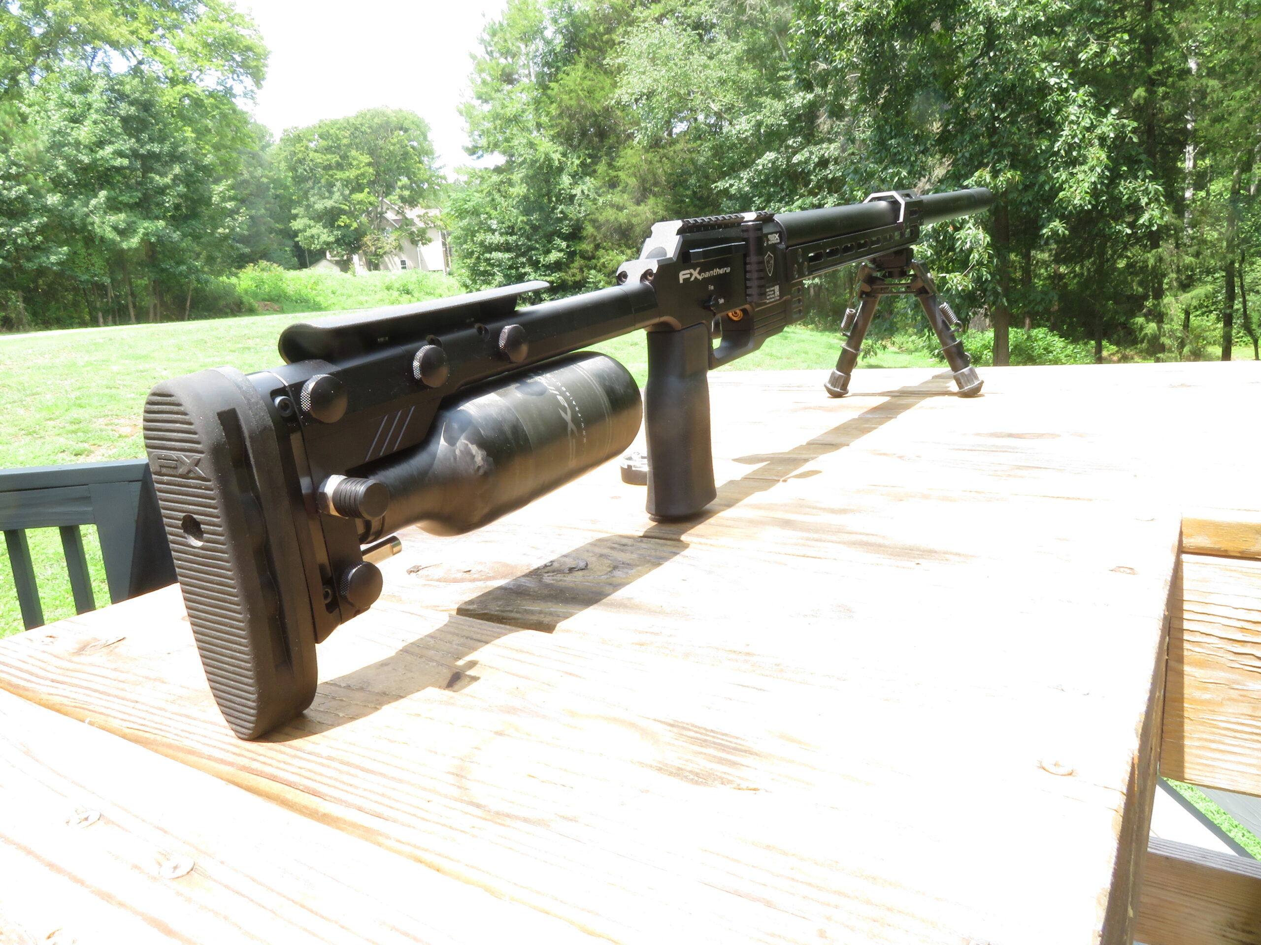 Used FX Panthera, 700mm, .30  +1 mag, FX Moderator, and Bi-pod SKU 8526.1