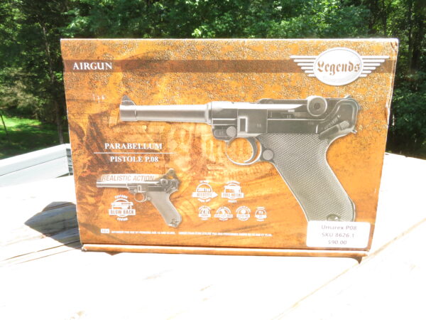 Used Umarex Legends P08 CO2 Blow-back Semi-Auto Pellet Pistol | SKU 8626.1 - Image 3