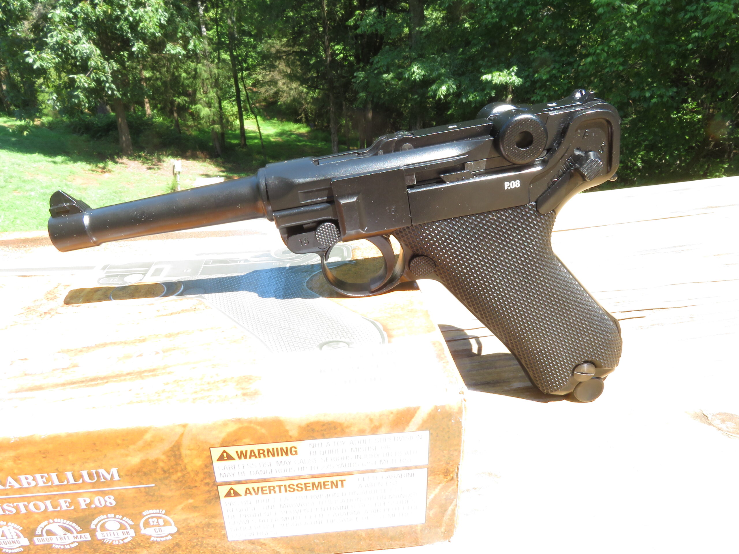 Used Umarex Legends P08 CO2 Blow-back Semi-Auto Pellet Pistol | SKU 8626.1