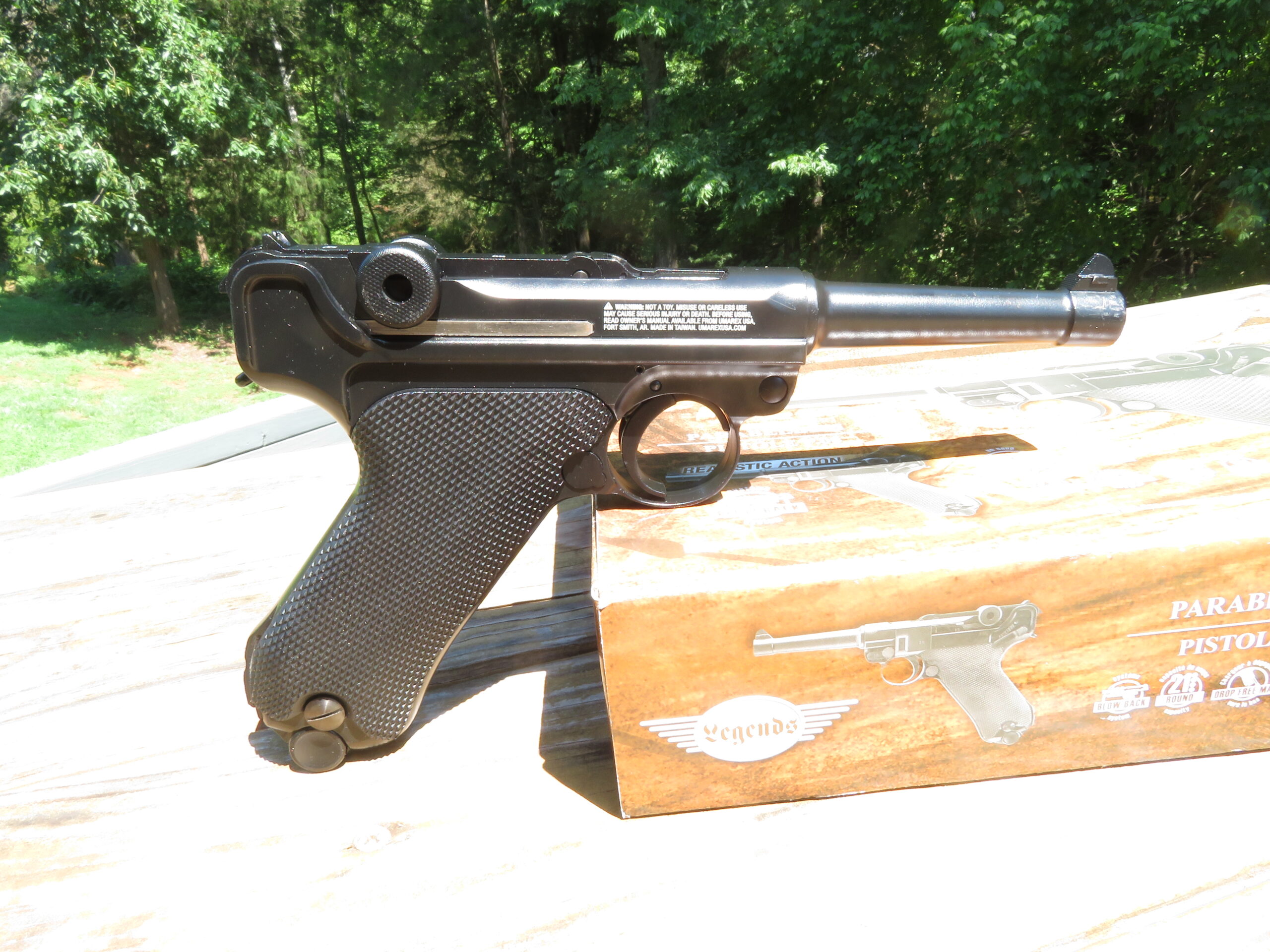 Used Umarex Legends P08 CO2 Blow-back Semi-Auto Pellet Pistol | SKU 8626.1