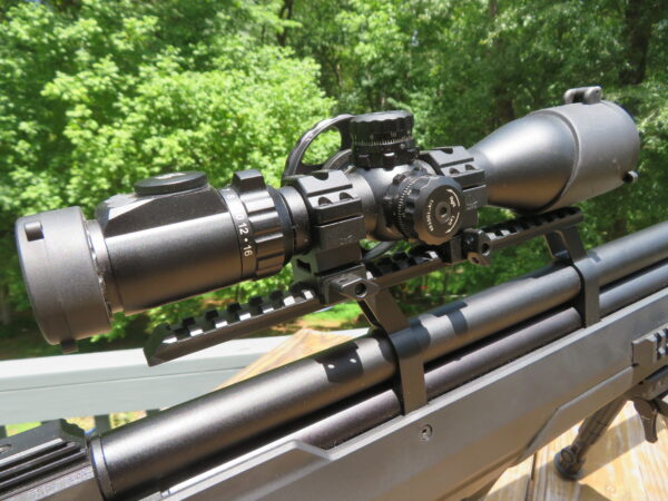 Used Air Venturi Avenger Bullpup .25 w/ UTG Scope and DonnyFL moderator and Bi-pod SKU 8726.1 - Image 4