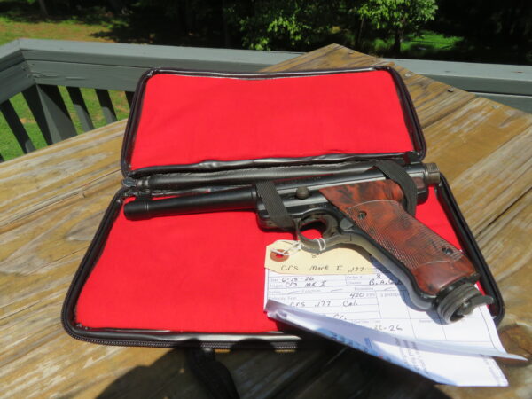 RARE Crosman Mark II Target .177 Left Hand Air Pistol SKU 82426.2 - Image 4