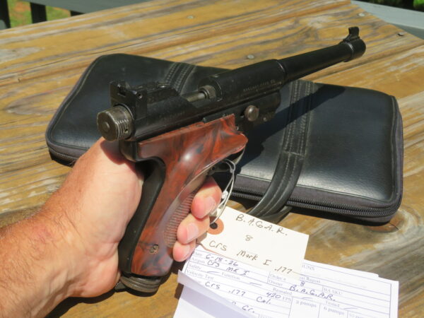 RARE Crosman Mark II Target .177 Left Hand Air Pistol SKU 82426.2 - Image 2