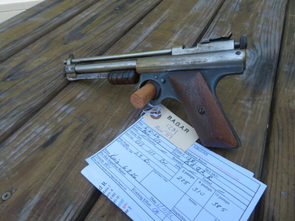 Benjamin Model 117 Air Pistol Mfg 1936-1941 SKU 82426.4 - Image 3